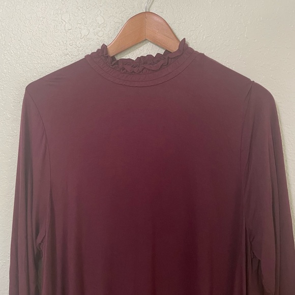 Lane Bryant Plus Size Mock-Neck Max Swing Tunic - Picture 4 of 9